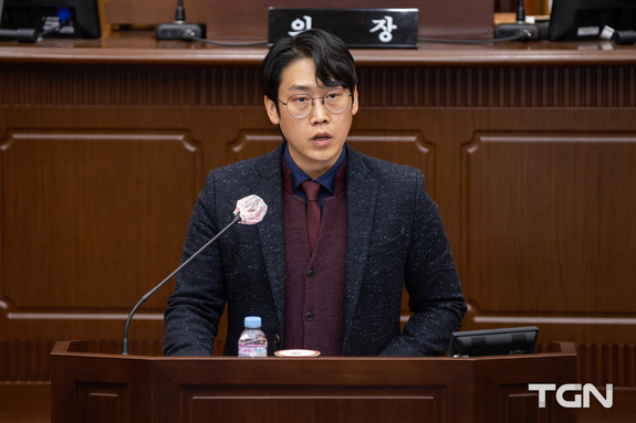 대전 서구의회, 홍성영 의원 구정 질문