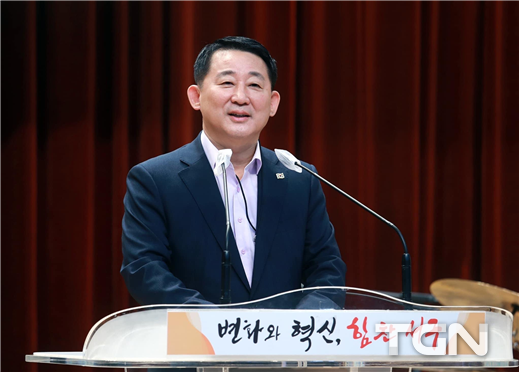 민선 8기 공약 실천계획 주민토론회 장면