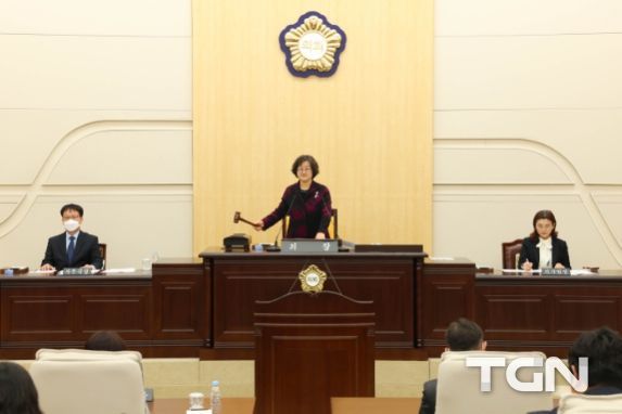 제271회 임시회 개회식