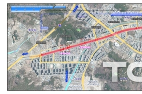 외삼~유성복합터미널 BRT 연결도로 건설공사‘박차’