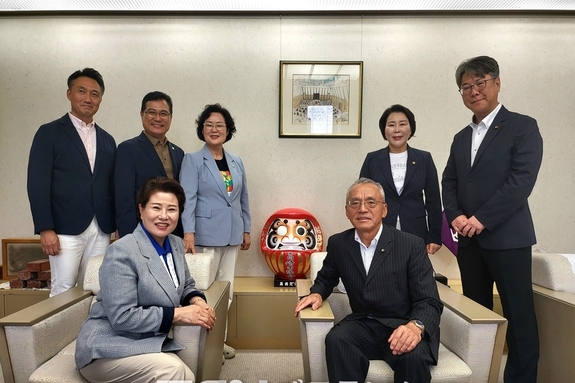 대전 서구의회 의원 4인, 일본 군마현 방문.... 선진사례 벤치마킹