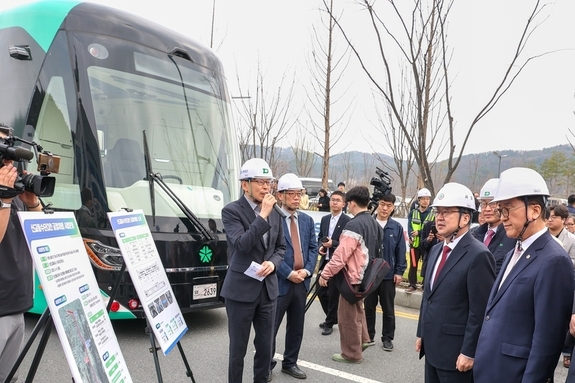 대전시, 3칸 굴절차량 운행 준비 본격 점검