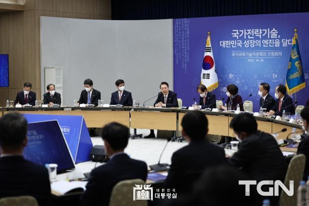 윤석열 대통령, 국가과학기술자문회의 주재